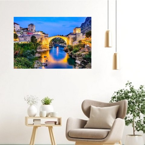 MALOWANIE PO NUMERACH OBRAZ Z RAMĄ DIY ZESTAW PĘDZLE FARBY PŁÓTNO 40x50