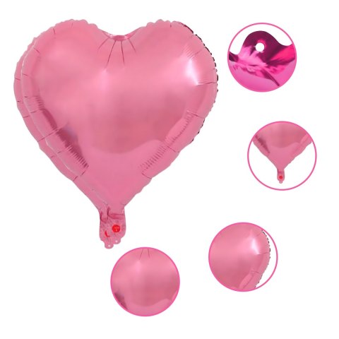 Balony na Baby Shower Bobas Dziewczynka Baby Girl Zestaw 5 szt Gwiazdki