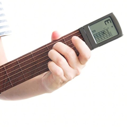 Cyfrowy Trener Trenażer Akordów Gitarowych z Ekranem Przenośna Mini Gitara