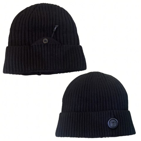 Czapka Grzewcza Beanie Ogrzewana Zimowa Ciepła Elektryczna + Powerbank