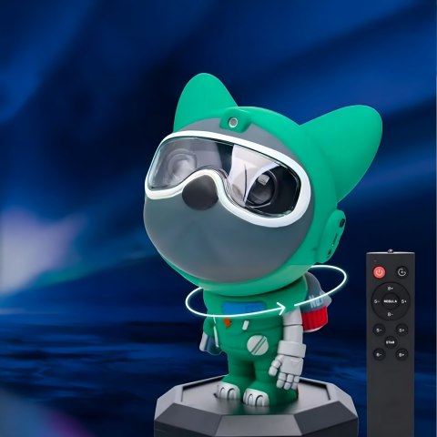 Projektor Laserowy Kosmosu Led Astronauta Psi Patrol 360° Lampa Gwiazdy