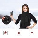 Szalik Grzewczy Podgrzewany Ocieplacz Szal Zimowy Ogrzewacz USB Powerbank