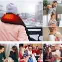 Szalik Grzewczy Podgrzewany Ocieplacz Szal Zimowy Ogrzewacz USB Powerbank