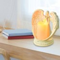 Figurka Dekoracyjna Świecznik Świeca Ozdoba Anioł Aniołek Led Święta Ogród 16cm