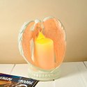 Figurka Dekoracyjna Świecznik Świeca Ozdoba Anioł Aniołek Led Święta Ogród 21cm