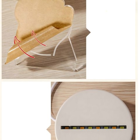 Lampka Nocna Love Serca 3D Illusion do Sypialni dla Dzieci Prezent USB