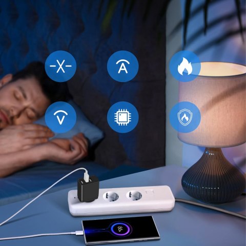Mocna Kostka Ładowarka Sieciowa 3 x Usb Uniwerslana USB 3 Porty 5V 3.4A