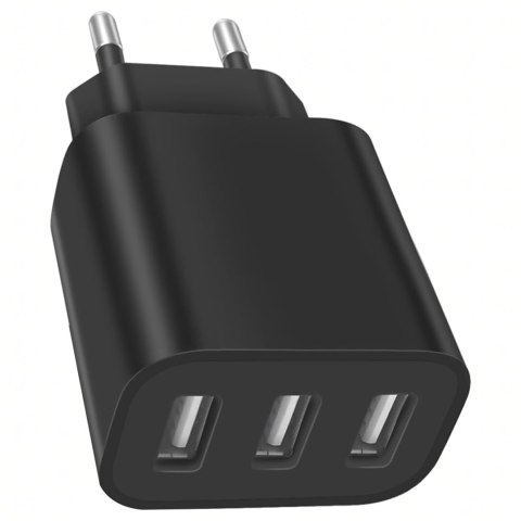 Mocna Kostka Ładowarka Sieciowa 3 x Usb Uniwerslana USB 3 Porty 5V 3.4A