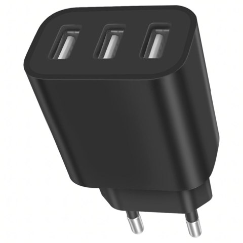 Mocna Kostka Ładowarka Sieciowa 3 x Usb Uniwerslana USB 3 Porty 5V 3.4A
