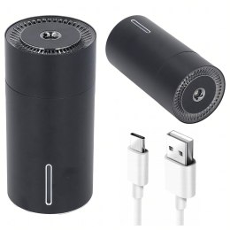 Nawilżacz Powietrza Samochodowy Mini Dyfuzor Zapachowy USB Mgiełka