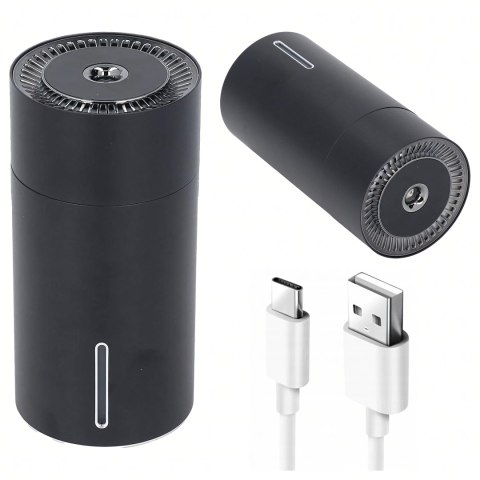 Nawilżacz Powietrza Samochodowy Mini Dyfuzor Zapachowy USB Mgiełka