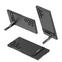 Plecki Etui Ochronne Cienkie z Podstawką do Samsung S24 Ultra Czarne