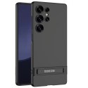 Plecki Etui Ochronne Cienkie z Podstawką do Samsung S24 Ultra Czarne