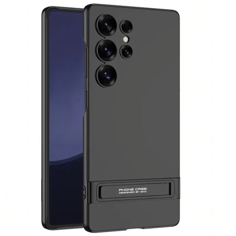 Plecki Etui Ochronne Cienkie z Podstawką do Samsung S24 Ultra Czarne