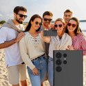 Plecki Etui Ochronne Cienkie z Podstawką do Samsung S24 Ultra Czarne