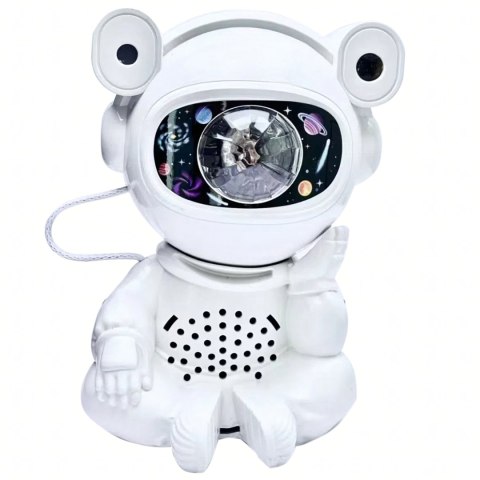 Projektor Gwiazd Astonauta Lampka Nocna Rzutnik dla Dzieci Kosmos Pilot USB