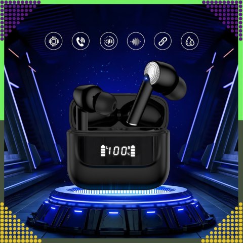 Słuchawki Bezprzewodowe Bluetooth Sportowe do Biegania Powerbank Mikrofon