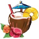 Zestaw Balonów Aloha Hawajskie na Urodziny Urodzinowe Przyjęcia 5 szt
