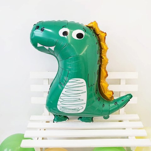 Zestaw Balonów Urodzinowych Dinozaur na Urodziny Urodzinowe Przyjęcia 5 szt