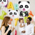 Zestaw Balonów Urodzinowych Panda Zwierzęta na Urodziny Przyjęcia 5 szt