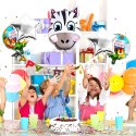 Zestaw Balonów Urodzinowych Żyrafa Zwierzęta na Urodziny Przyjęcia 5 szt