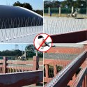 20 x Metalowe Stalowe Kolce na Ptaki Gołębie Wróble na Parapet Gzyms 50 cm