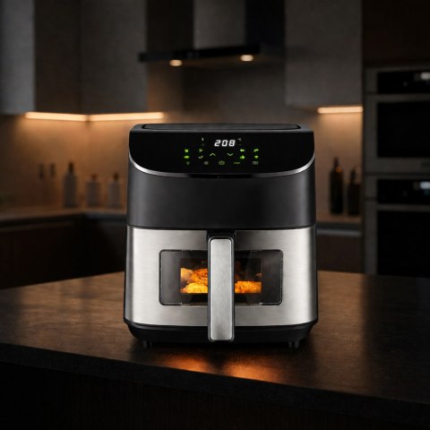 Frytkownica Beztłuszczowa Air Fryer 6L Frytownica 1500W 8 Programów Mocna