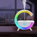 Nawilżacz Powietrza Antygrawitacyjny Aromaterapia Lampka Nocna RGB Głośnik