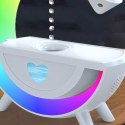 Nawilżacz Powietrza Antygrawitacyjny Aromaterapia Lampka Nocna RGB Głośnik