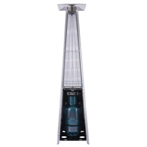 Parasol Grzewczy Gazowy Promiennik Ogrzewacz 13 KW 227cm Zestaw z Pokrowcem
