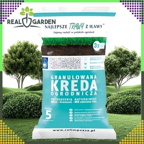 Premium Granulowana Kreda Ogrodniczna do Odkwaszania Gleby 10kg do Roślin