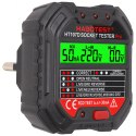 Tester Napięcia Gniazd Sieciowych Elektrycznych Gniazdek Kontaktów LCD RCD