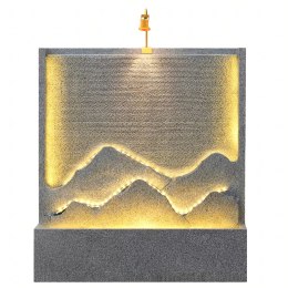 Fontanna Ściana Ścianka Wodna Dekoracyjna Ogrodowa Domowa Duża 139x125x45cm