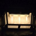 Lampa Solarna Led Potrójna Kinkiet Ogrodowy Elewacyjny z Czujnikiem Ruchu