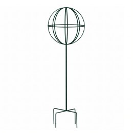 Pergola Ogrodowa Tarasowa Metalowa Podpora do Pnączy Róż Kwiatów 50x10cm zielona
