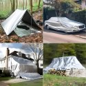 Plandeka Płachta Ochronna UV 4x5m 80g Okryciowa Mocna Uniwersalna