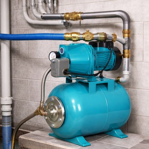 12x Hydrofor do Wody Pompa Hydroforowa Zbiornik 50L 750W Zestaw Wydajny Mocna
