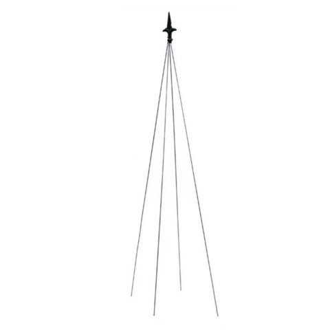 12x Podpora Pergola Ogrodowa Tarasowa na KWiaty Stojak Metalowy Roślin 150 cm