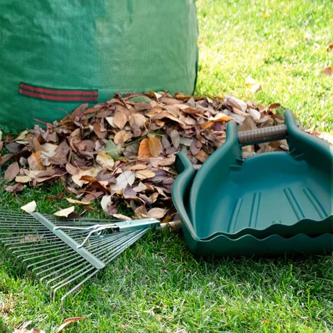 160x Zgarniacz Zbieracz Liści Plastikowe Grabie do Trawy do Ogrodu Chwytak Duże