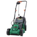 24X Kosiarka Elektryczna Lekka Mocna do Koszenia Trawy Duży Kosz 30L 1600W 32cm