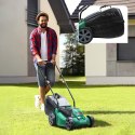 24X Kosiarka Elektryczna Lekka Mocna do Koszenia Trawy Duży Kosz 30L 1600W 32cm