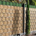 336 x Taśma Ogrodzeniowa 19cm x 35m Osłona Panelowa na Ogrodzenie Płot UV Kamień