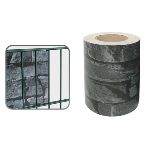 336 x Taśma Ogrodzeniowa 19cm x 35m Osłona Panelowa na Ogrodzenie Płot UV Stone
