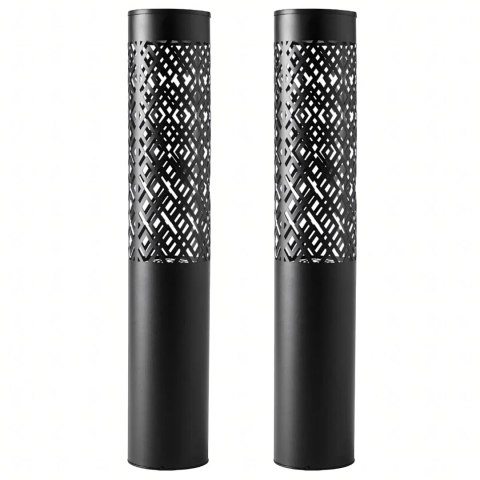 88x Lampa Ogrodowa Solarna Wbijana Słupek 71cm Dekoracyjna Pochodnia Latarnia 2szt.