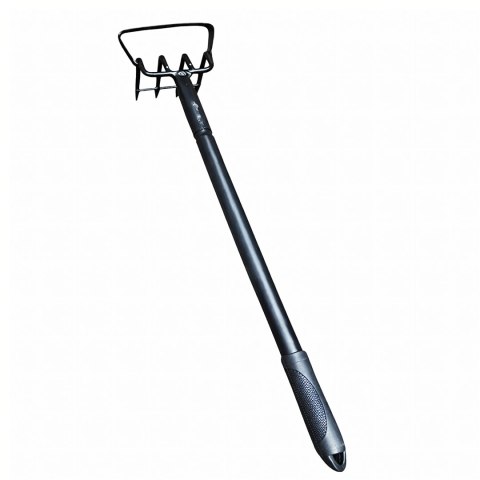 Motyka z Metalowym Trzonkiem Grabie Ogrodowe 4 Sekcyjna z Pazurkami 160cm