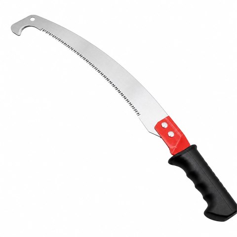 Piła Ręczna do Gałęzi Drewna Drzewa z Hakiem Piłka Ogrodowa Stalowa 40cm