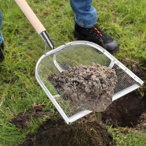 Sito Filtrujące Łopata Ogrodowa Ogrodnicza do Przesiewania Gleby Nasion