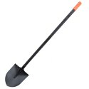 Szpadel Metalowy Łopata Ogrodowa Prosta z Metalowym Trzonkiem 150 cm Mocna