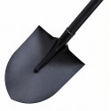 Szpadel Metalowy Łopata Ogrodowa Prosta z Metalowym Trzonkiem 150 cm Mocna