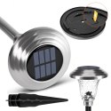 Zestaw Lamp Lampa Ogrodoa Solarna Wbijana Wodoodporne 42cm Zewnętrzna 6szt.